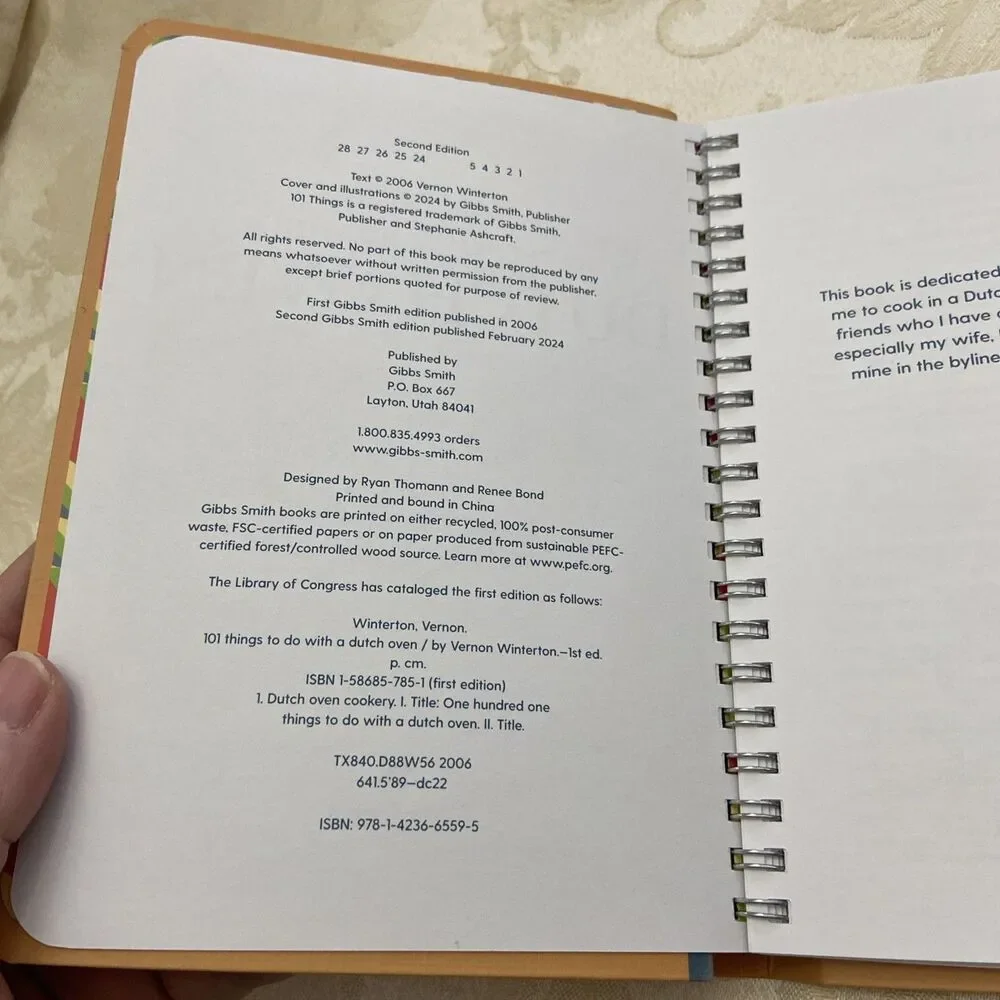 101 Things to Do with a Dutch Oven, New Edition by Vernon Winterton (2024, Trade